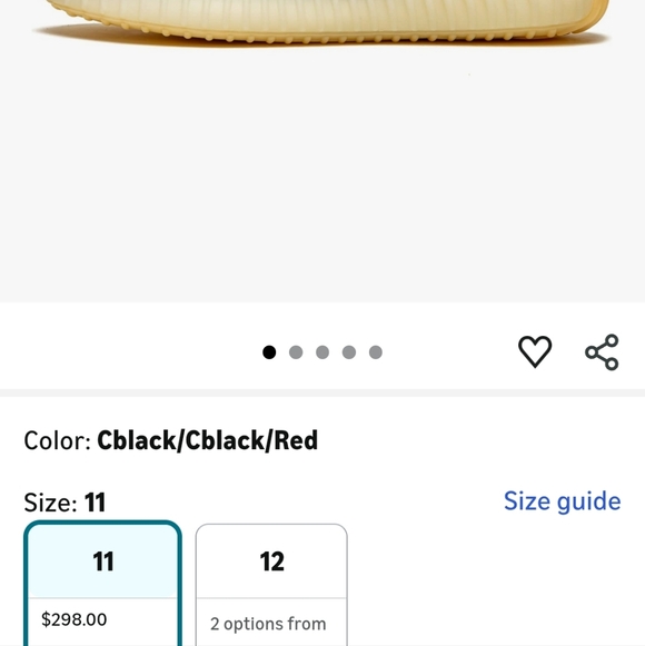 YEEZY BOOST 350 v2 - SAND TAUPE MEN SIZE 6.5 AUTHENTIC (NEW) - Picture 11 of 13